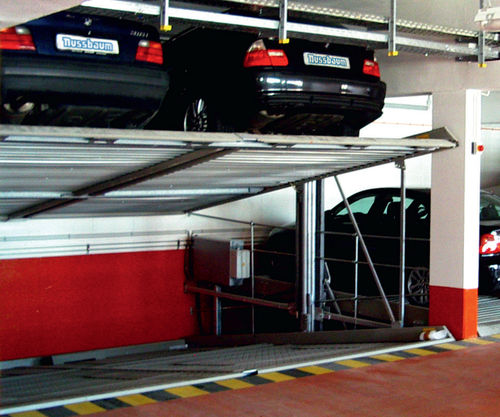 Наклонная платформа для парковки - Liftparker N4102 - Nussbaum Parking - механическая / двухуровневая