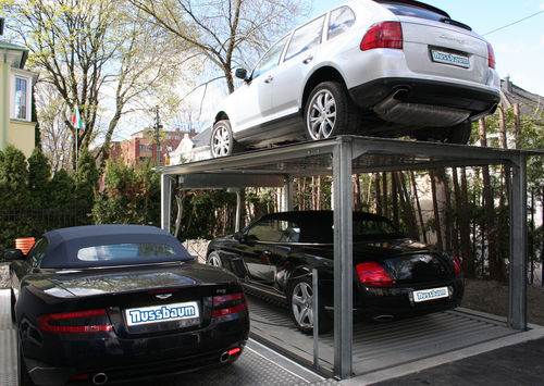 Механическая платформа для парковки - Quadroparker N4902 - Nussbaum Parking - двухуровневая