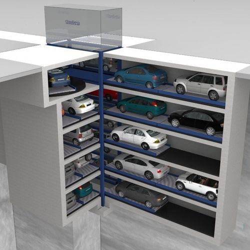 Система парковки с платформой - SMART PARKER MAX - Nussbaum Parking - с лифтом