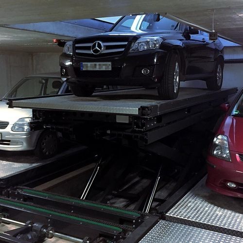 Система парковки с платформой - SQUAREPARKER - Nussbaum Parking