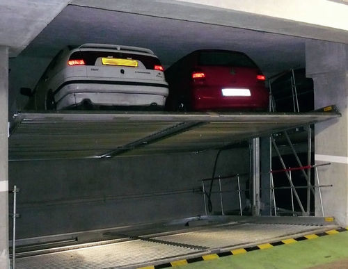 Наклонная платформа для парковки - Liftparker N4202 - Nussbaum Parking - механическая / двухуровневая