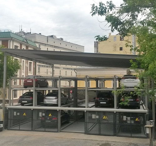 Система парковки с платформой - Parkline N5803 - Nussbaum Parking