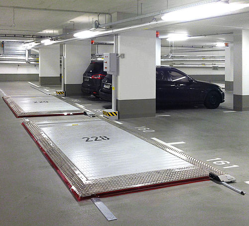 Раздвижная платформа для парковки - N6101 - Nussbaum Parking - механическая