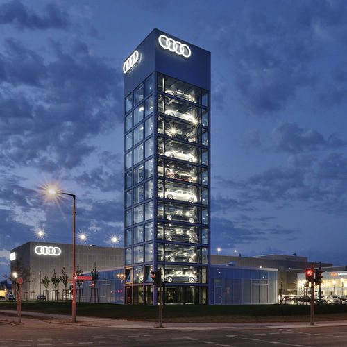 Система парковки с платформой - PARK TOWER MULTI - Nussbaum Parking - с лифтом