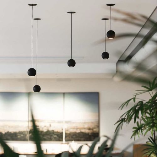 Подвесная лампа - BORA - Beneito Faure Lighting - из алюминия / современная / проводная