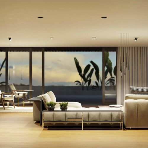 Встраиваемый точечный светильник в потолок - OXO C 12W - Beneito Faure Lighting - LED / круглый / IP20