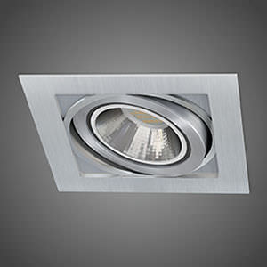 Встраиваемый точечный светильник в потолок - NUSA - Beneito Faure Lighting - LED / квадратный / для алюминия
