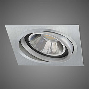 Встраиваемый точечный светильник в потолок - AVANT CUADRADO - Beneito Faure Lighting - LED / квадратный / для алюминия