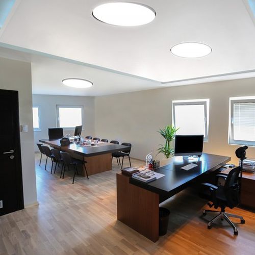 Встраиваемый светильник в потолок - TRIMLESS ALABAMA - BPM Lighting  - LED / флюоресцентный / круглый