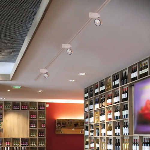 Светильник на рейке LED - FERIT - BPM Lighting  - круглый / из алюминия / для профессионального использования