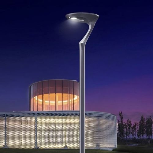Садовый фонарный столб - OVNIO - danlite - современный / из алюминия / LED