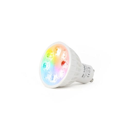 Лампочка светодиоды RGB - GU10  - danlite