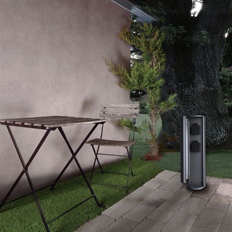 Боллард для распределения электроэнергии - 733055 - Deko-Light Elektronik Vertriebs GmbH  - из литого алюминия