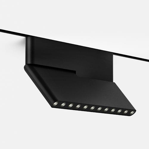 Светильник на рейке LED - °knick.micro - Eden Design B.V.B.A  - прямоугольный / из крашеного алюминия / для профессионального использования