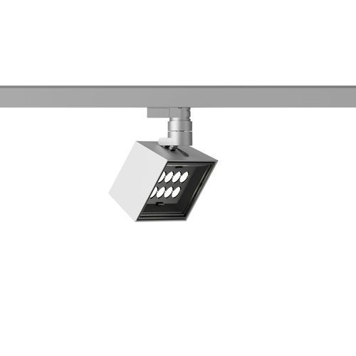 Светильник на рейке LED - LI.CO - Hoffmeister Leuchten GmbH  - квадратный / из металла / для офиса