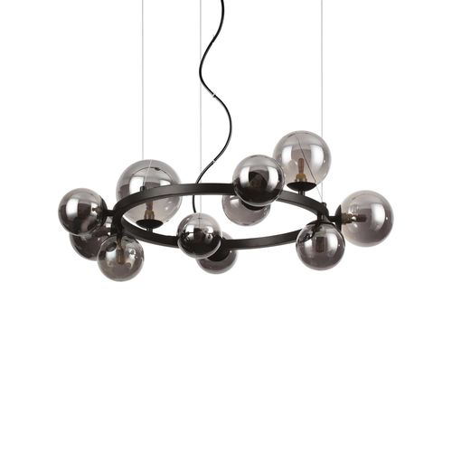 Современная люстра - PERLAGE SP11 - Ideal Lux S.r.l.  - из дутого стекла / из металла / из латуни