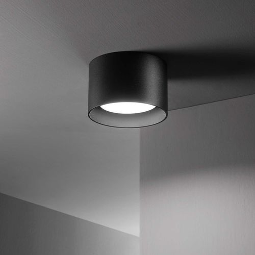 Современный потолочный светильник - SPIKE PL1 - Ideal Lux S.r.l.  - круглый / из алюминия / из латуни