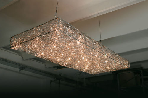 Подвесная лампа - 230×100 - Knikerboker - из алюминия / современная / LED