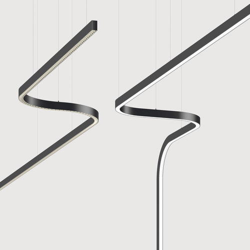 Подвесной светильник - LIQUID LINE GX/PX  - Lightnet GmbH  - LED / линейный / изогнутый