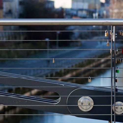 Стальной трос для улицы - I-SYS® - Carl Stahl ARC GmbH - для натяжной конструкции / для фасада / из нержавеющей стали