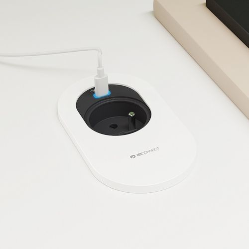 Розетка тока - ORBIT - IB-connect - USB / для рабочего стола / для мебели