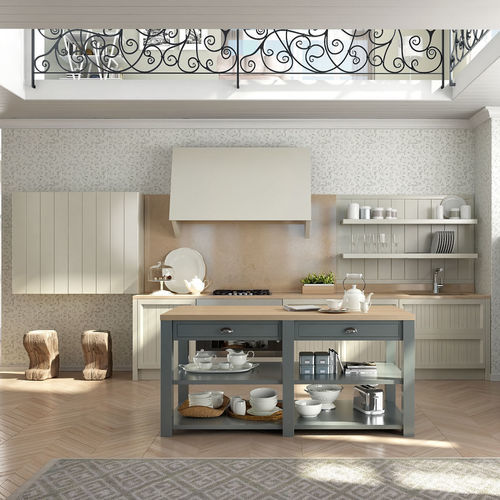Современная кухня - Nuance Deco' - Aurora cucine - из дерева / лакированная