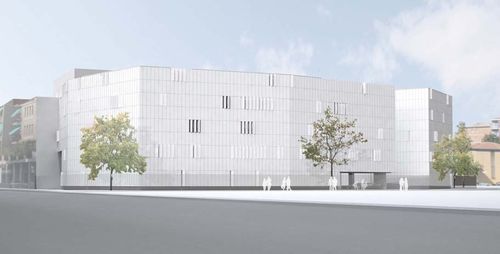 Панель из поликарбоната для навесной панели - MEDIOBANCA - Stahlbau Pichler