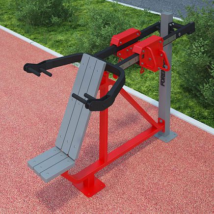 Тренажер жим от плеч - FO-05 - Foreman Fitness Europe GmbH - жим лежа / для наружного применения