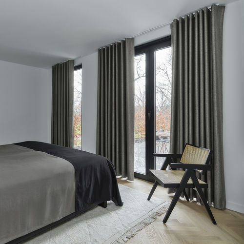 Обивочная ткань - LYRICS CS  - KOBE INTERIOR FABRICS - для штор / в полоску / из Trevira CS®