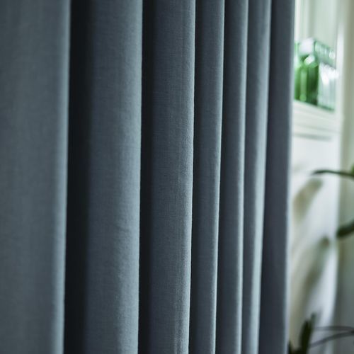 Ткань для штор - EASY  - KOBE INTERIOR FABRICS - однотонная / из полиэстера / из льна