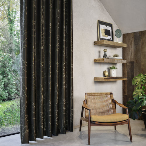 Ткань для штор - BAMA - KOBE INTERIOR FABRICS - с рисунком / из полиэстера / из бархата