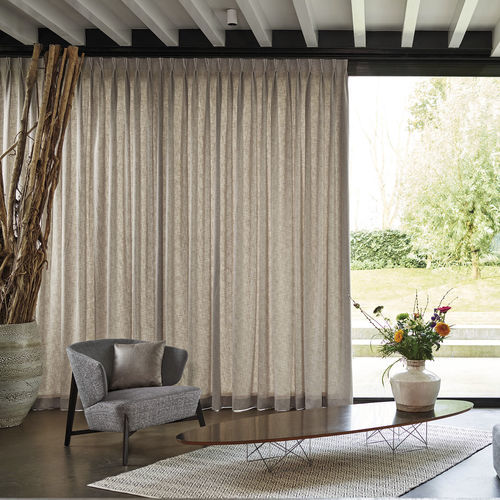 Ткань для штор - PARMA     - KOBE INTERIOR FABRICS - однотонная / из полиэстера / из вискозы