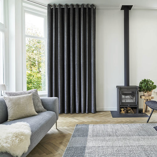 Обивочная ткань - PESARO     - KOBE INTERIOR FABRICS - однотонная / из льна / из вискозы