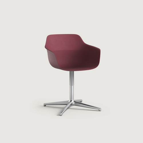 Современный cтул - CRONA LIGHT 6312/A - Brunner GmbH - для интерьера / из пластика / с основанием из металла