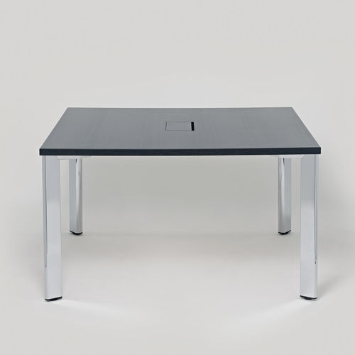 Современный стол для собраний - STATE 2801 - Brunner GmbH - из фанерованной древесины / из ламината высокого давления / с основанием из алюминия