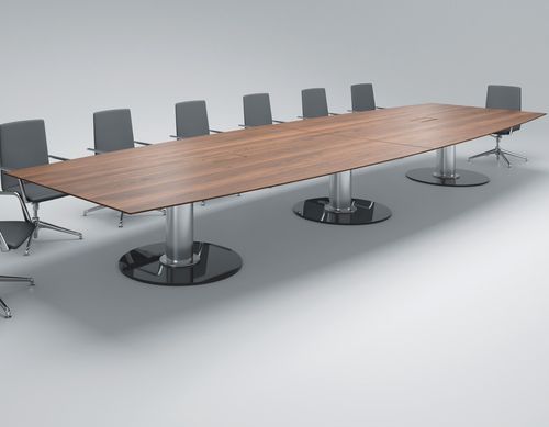 Современный стол для собраний - SPIRA 2710 - Brunner GmbH - из фанерованной древесины / из дуба / из бука