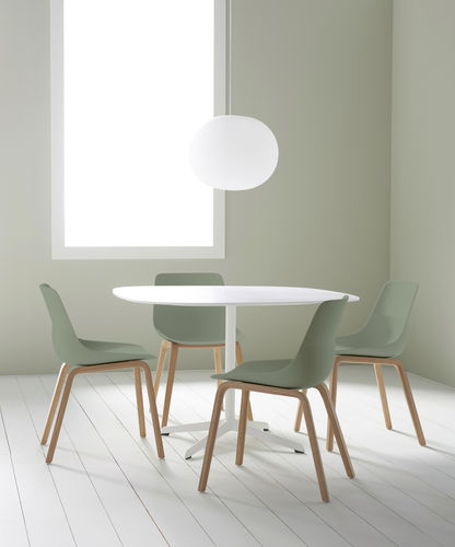 Современный cтул - CRONA LIGHT ECO 6323 - Brunner GmbH - для интерьера / из фанерованной древесины / из металла