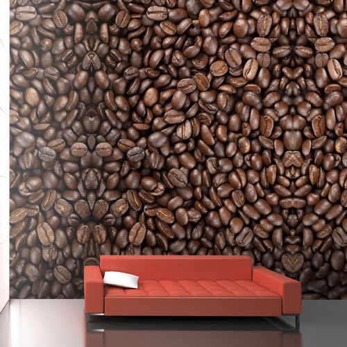 Современный обои - COFFEE BEANS M8956 - WALLS REPUBLIC - из ткани / с рисунком / с размерным эффектом