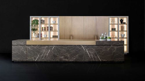 Современная кухня - NEOLITE - TM Italia - из мрамора / из натурального камня / из бронзы