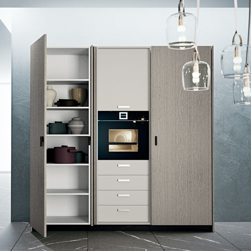 Современный шкаф для хранения для кухни - FOLD AWAY DOORS - DIBIESSE - из дерева