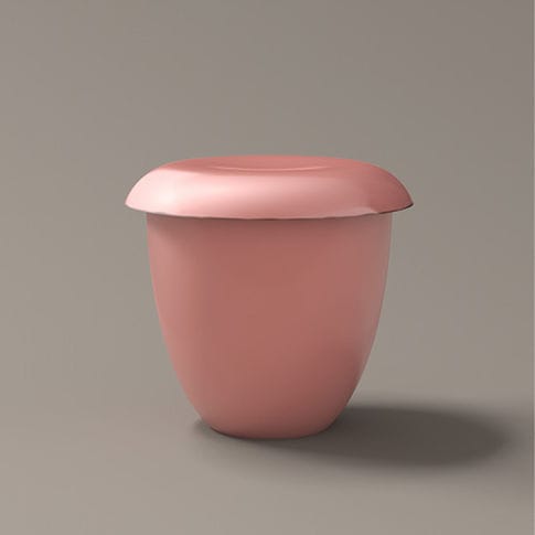 Современный табурет - PINK STOOL - karakter - розовый