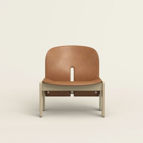 Современное кресло - SCARPA 925 - karakter - из кожи / из цельной древесины / из ясеня