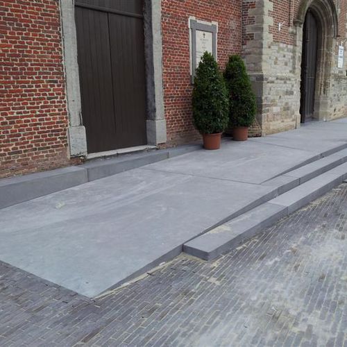 Перила из бетона - DECKING ELEMENTS - URBASTYLE - для лиц с ограниченными возможностями