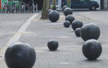 Противопарковочный боллард - ROUND - URBASTYLE - из бетона