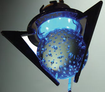 Выступающий точечный светильник - CHROMAMR16 : CRYSTALBALL - PULSAR - LED / круглый / из кристалла