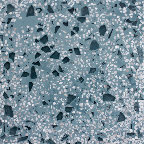 Плитка из терраццо - SENGOR MARBRE/VERRE - couleurs et matières - полированная / для интерьера / напольная