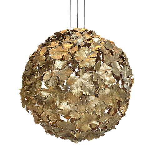 Подвесная лампа - LEAVES BALL - BOHEME DESIGN - из металла / современная / проводная