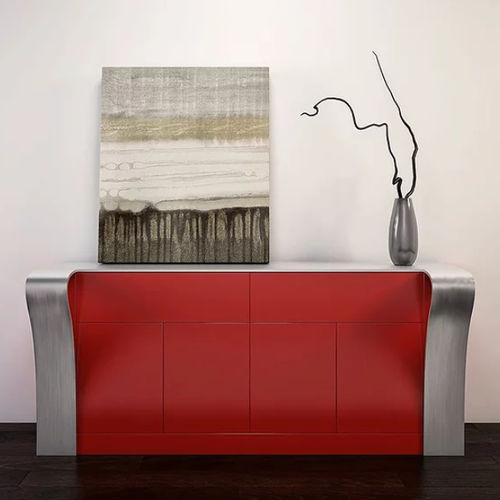Современная тумба под телевизор - MAFURN 4 - BOHEME DESIGN - с выдвижными ящиками / из дерева / из металла
