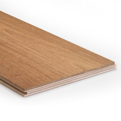 Строительный Панель из дерева - DOUBLE-LAYER SINGLE PLANKS - Parchettificio Toscano Srl - для напольной поверхности / из дуба / из березы