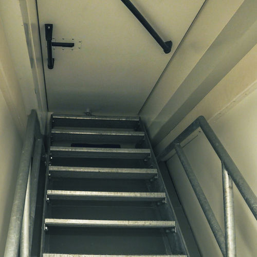 Лестница для люка на крыше - Fixed Stairs - Staka - фиксированный / из алюминия / промышленный